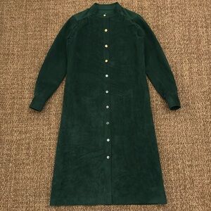 Vintage Ports International Dress Faux Suede